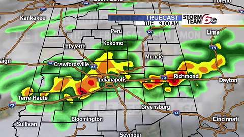 T'Storms first, then cooler, drier days!