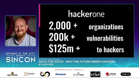 SINCON 2020 Keynote Hack for Good Why the Future Needs Hackers by Alex Rice