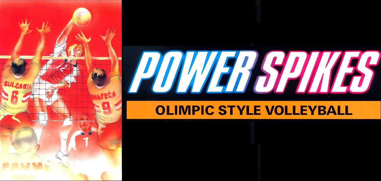 POWER SPIKES [Video System, 1991]