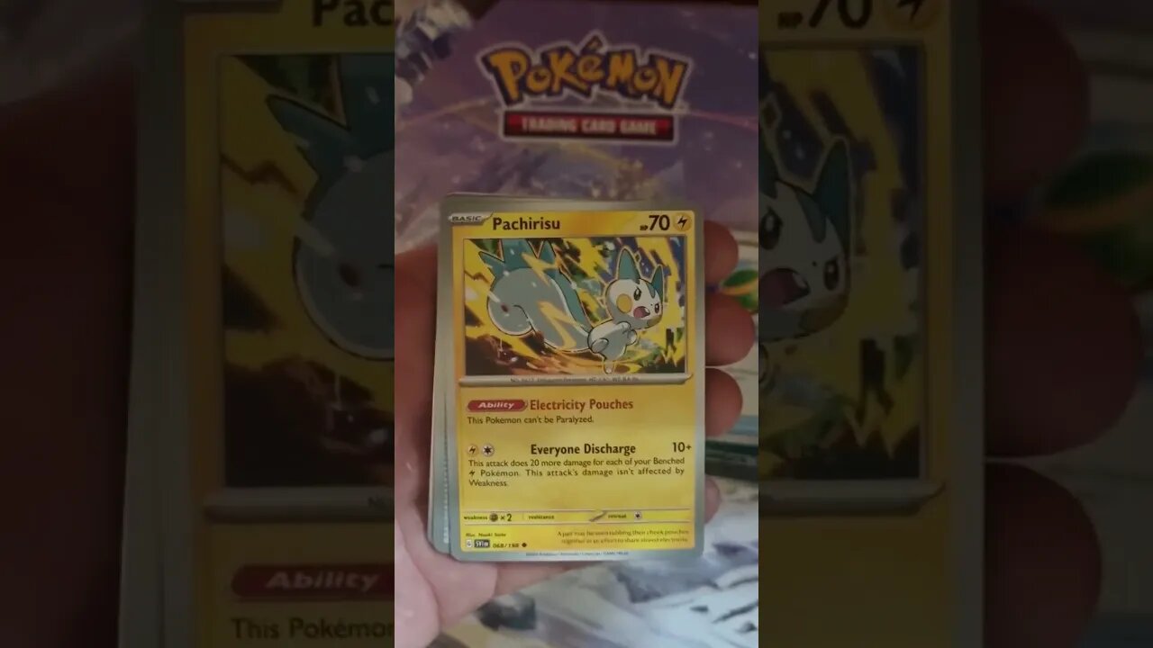 lucky day ? pokemon scarlet and violet booster pt 11 #pokemon #shorts