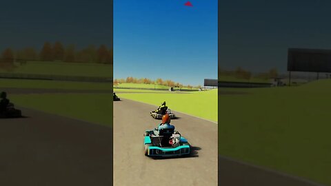 Go Kart Racing 😂 #shorts #assettocorsa #forzahorizon5 #drift #simracing #racing #gokart #karting