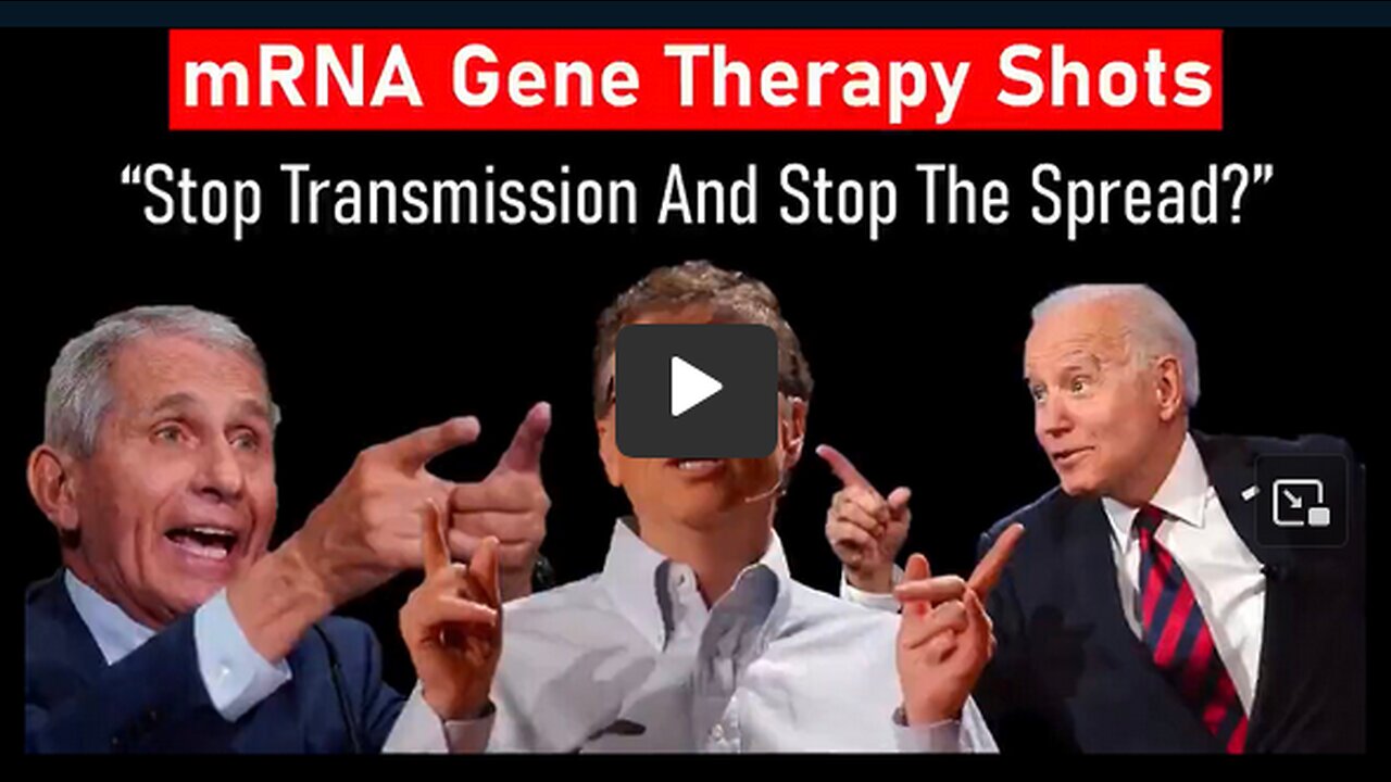 Bill Gates mRNA Gene Therapy Shots - Lets recap.