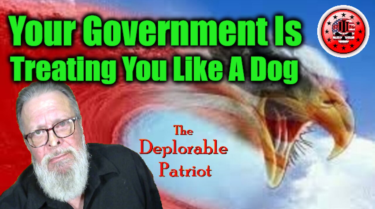 Your Government Is Treating You Like A Dog