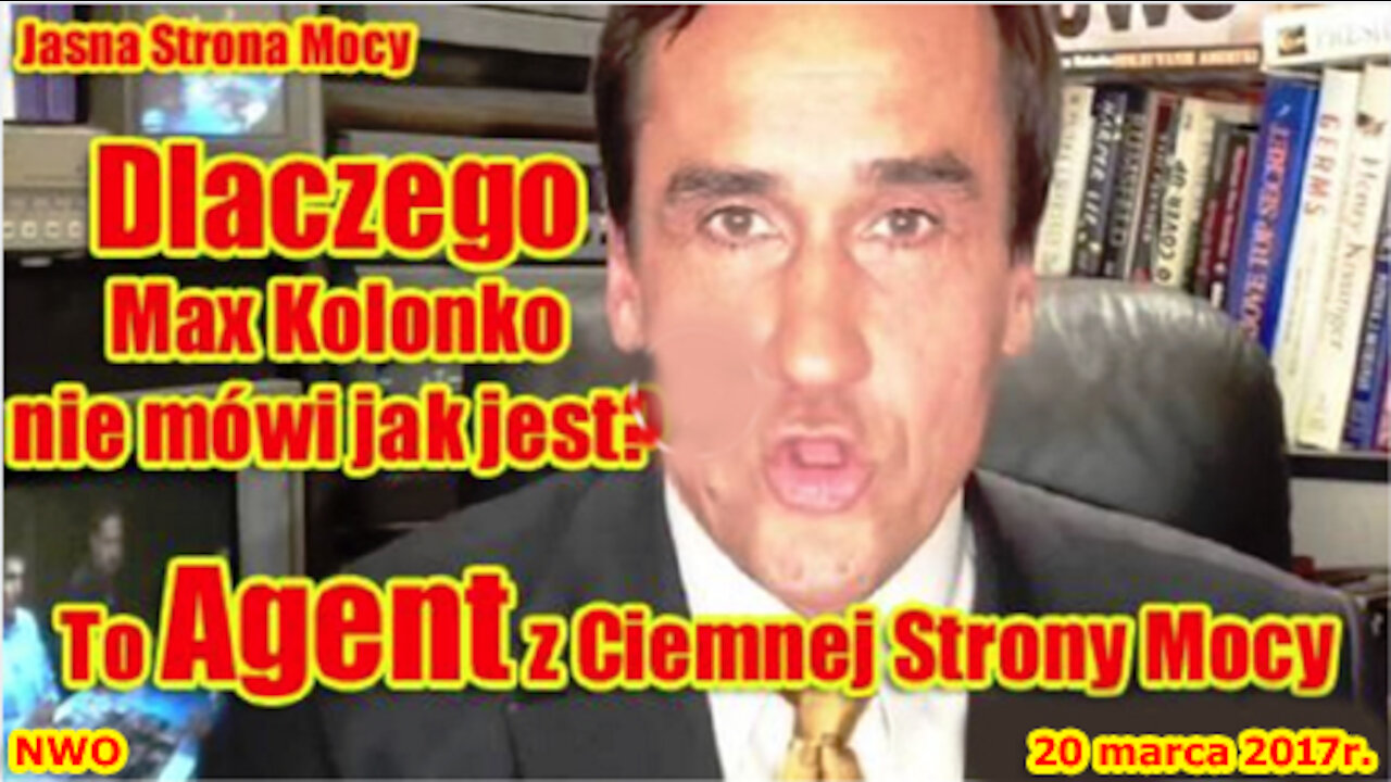 Czemu Max Kolonko nie mówi jak jest Bo to showman – amerykański agent, pracuje dla chwały USA