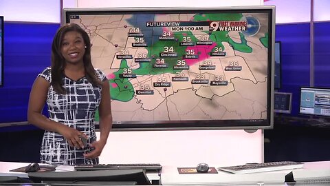 Your Sunday evening forecast