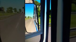 Old bus IKARUS 250.59 driving on BALKAN ROADS #shorts