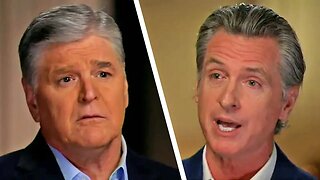 Fox Host Hannity crushed ON HIS OWN SHOW by Gavin Newsom