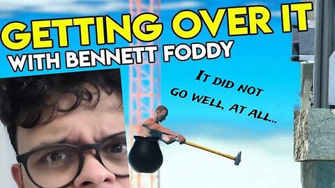 Getting Over It with Bennett Foddy... I nearly lost my ****!