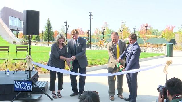 Titletown Park opens to the public