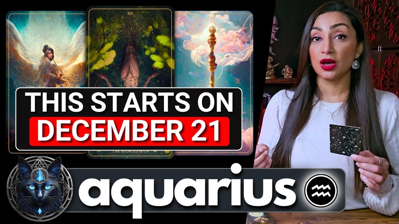 AQUARIUS ♒︎ "What Happens Next Will Change Everything For You!" 🐞 Aquarius Sign ☾₊‧⁺˖⋆