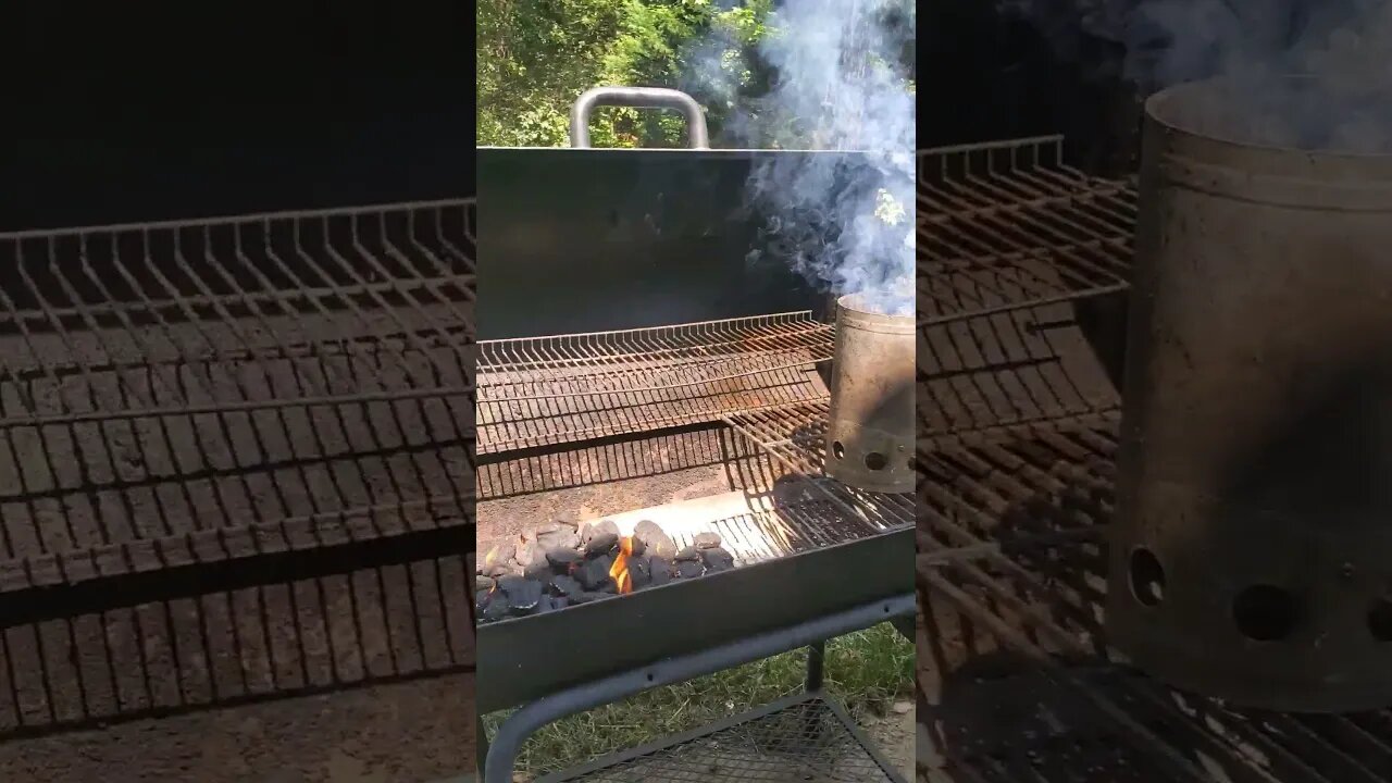 #outdoors 8am leave my house. Fish till noon. Grilling ribs after.