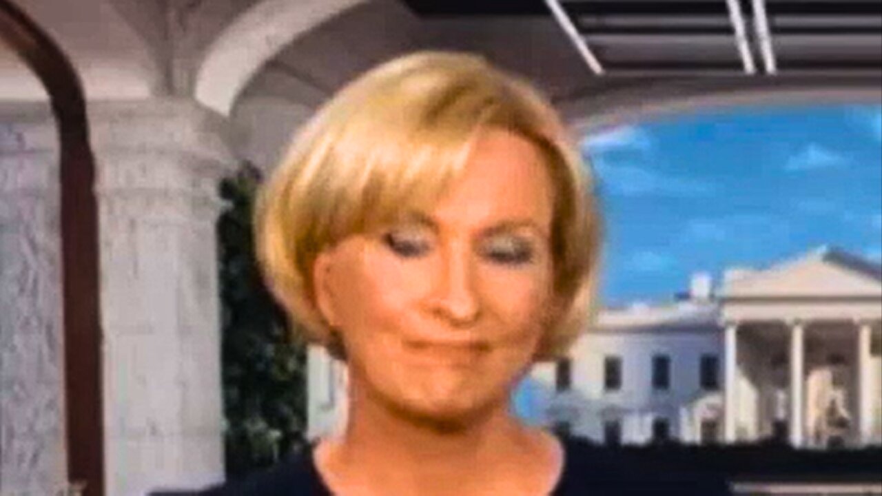 Closeup of Morning Mika's Face Struggling to Hide Biden Collapse Grief