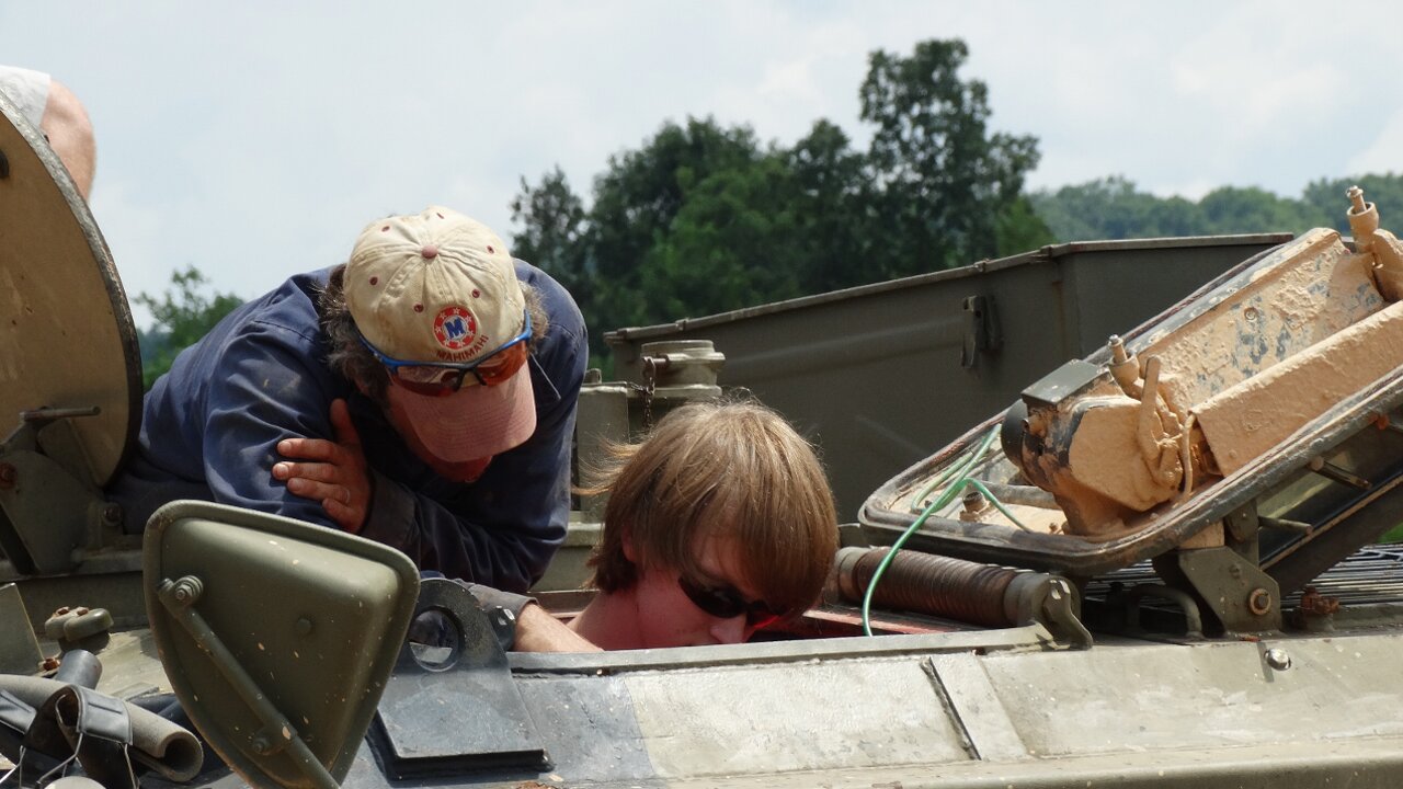 That time I got to drive a tank