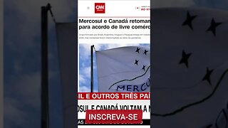 Mercosul e Canadá retomam negociações para acordo de livre comércio | CNN 360ºCNN Brasil #shortscnn