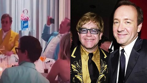 Elton John and Kevin Spacey dinner date!?