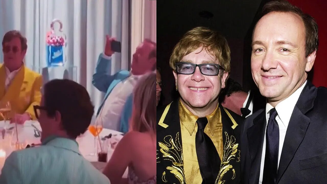 Elton John and Kevin Spacey dinner date!?