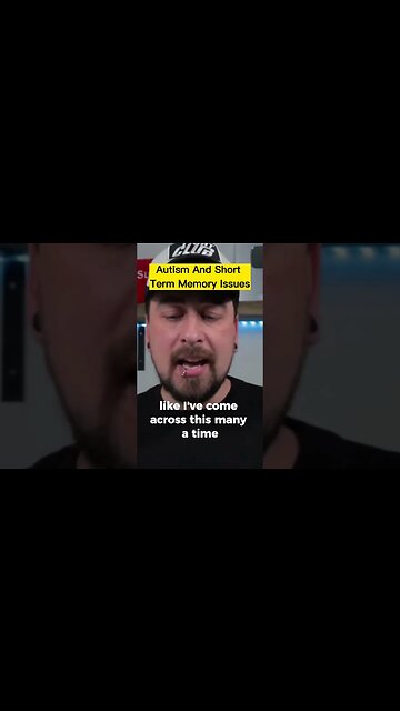 Autism And Short Term Memory Issues @TheAspieWorld #autism #shorts #actuallyautistic