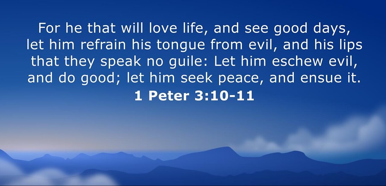 Sunday 10:30am Worship - 9/11/22 - "Loving Life & Seeing Good Days"9/
