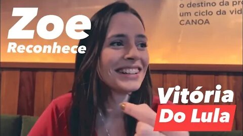 @Zoe Martinez reconhece vitória de Lula no 2º turno e começa a comer formiga