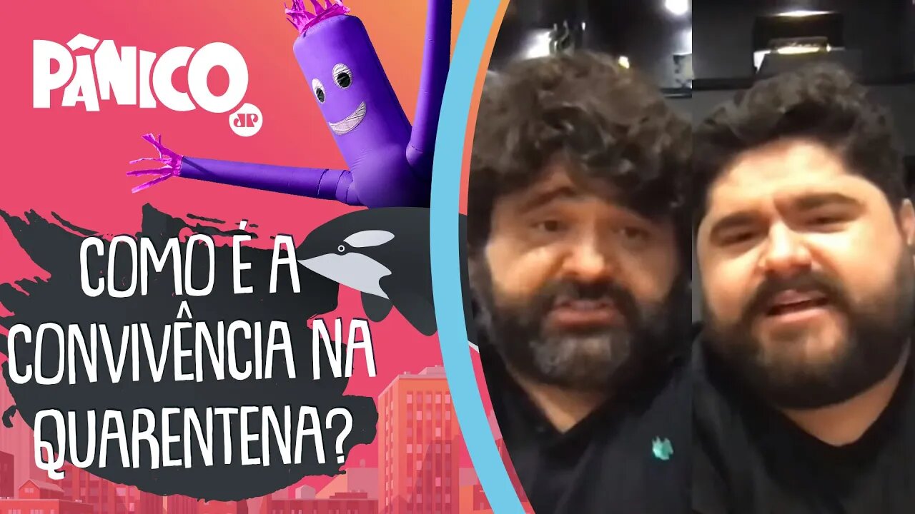 César Menotti & Fabiano falam sobre CONVIVÊNCIA NA QUARENTENA