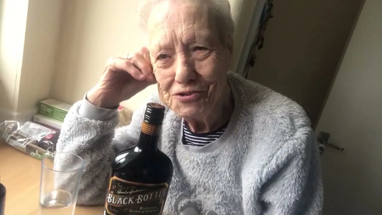 Nan and her Black Bottle