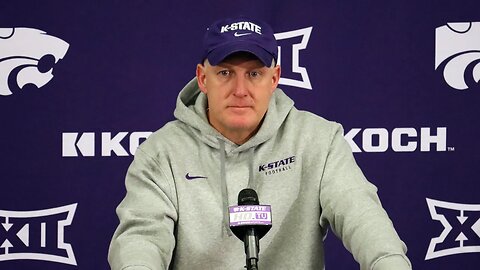 Kansas State Football | Chris Klieman Postgame Press Conference | Baylor 20, K-State 10
