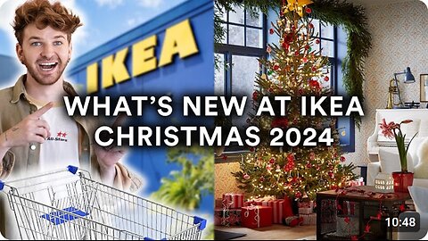 IKEA SHOP WITH ME CHRISTMAS 2024 🎄🧑🏻‍🎄 What's New At Ikea For Holiday 2024!