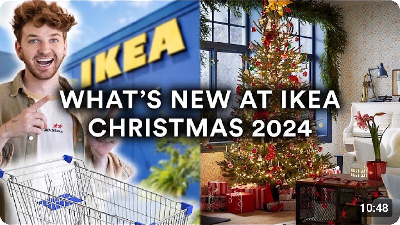 IKEA SHOP WITH ME CHRISTMAS 2024 🎄🧑🏻‍🎄 What's New At Ikea For Holiday 2024!