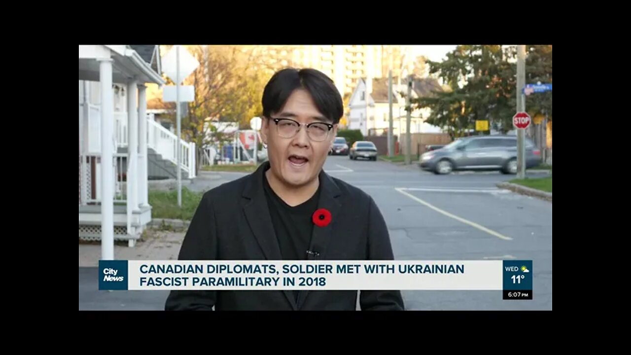 Canada diplomats meet with Azov battalion 2018 ( Ukrainian neo-nazis 🇺🇦 )