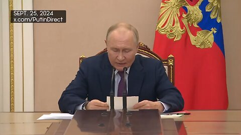 meeting of the Russian Federation Security Council standing conference on nuclear deterrence.