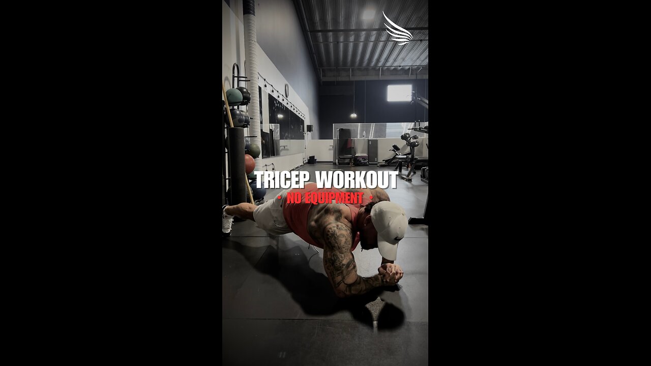 👊🙌 Get Ripped Triceps Workout - No Gym Equipment #tricep #shorts