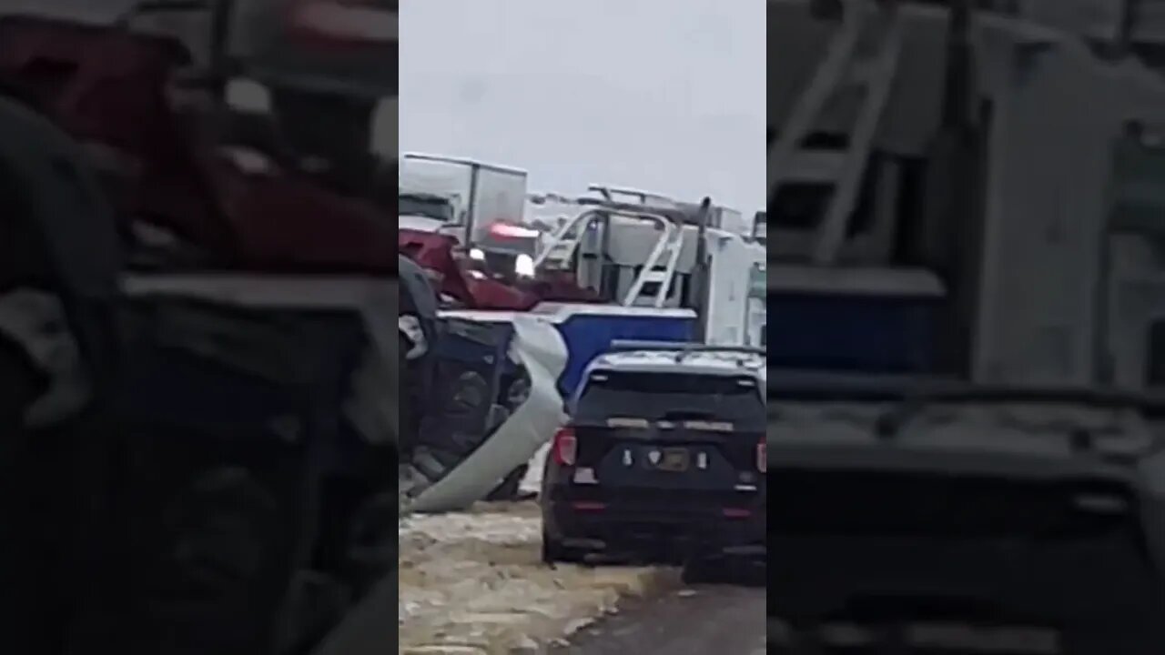 Man picking up his wreck