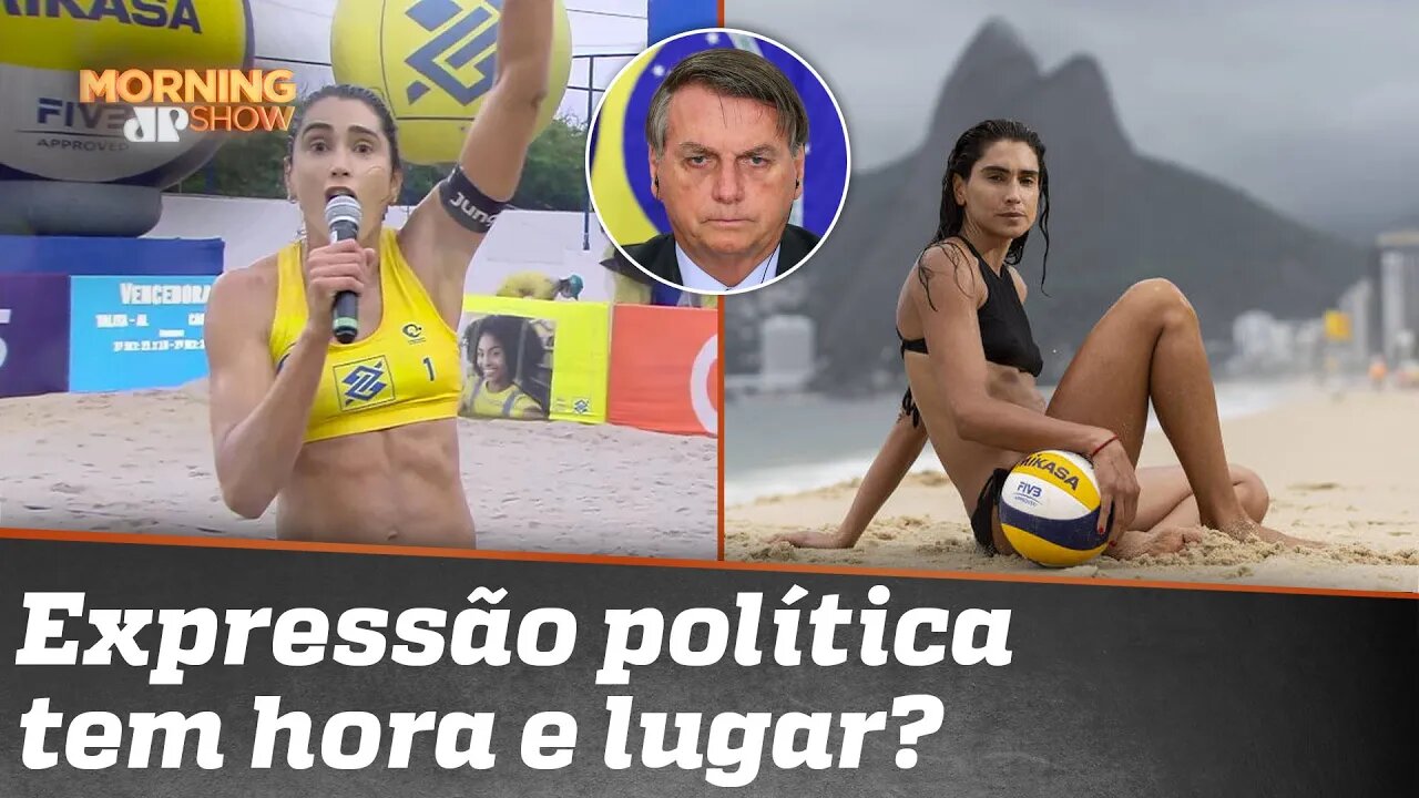 Jogadora que mandou um “Fora, Bolsonaro!” é absolvida