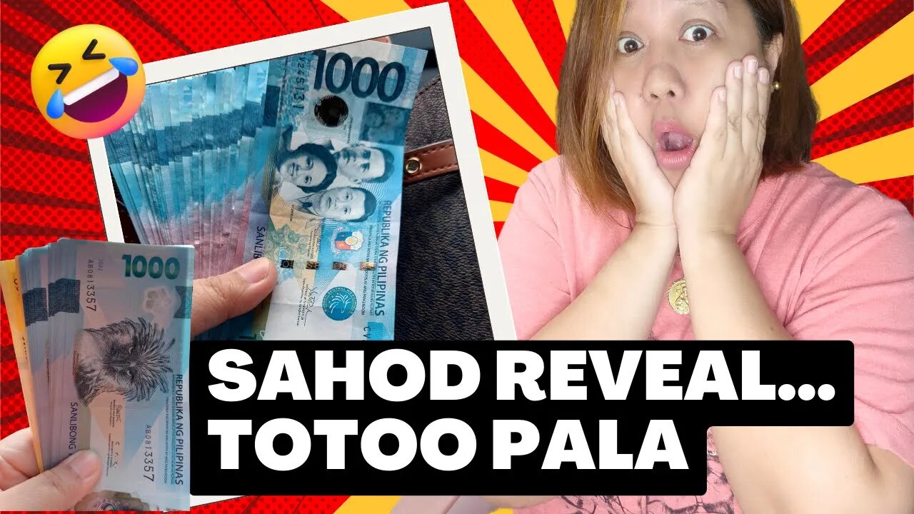 Youtube Sahod Reveal sa Sari-sari Store Vlog