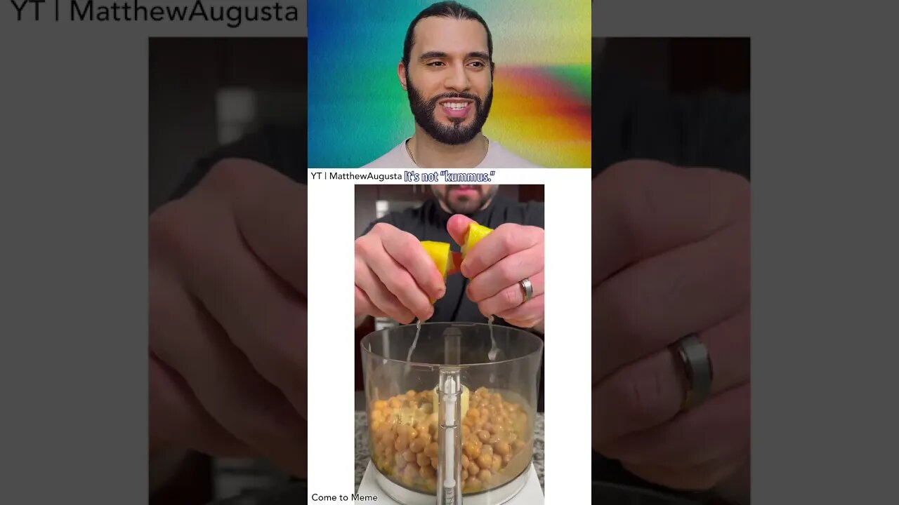 We should all know how to say hummus 🫓