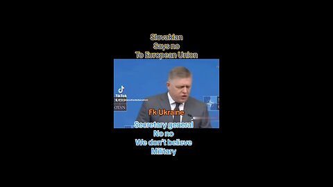 Slovakia says no to military to Ukraine