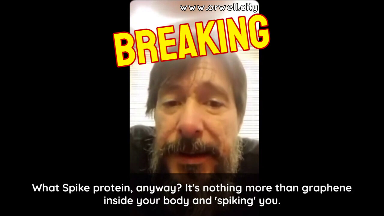 Dr. Luis Marcelo Martínez: The S-protein is graphene inside your body "spiking" you'