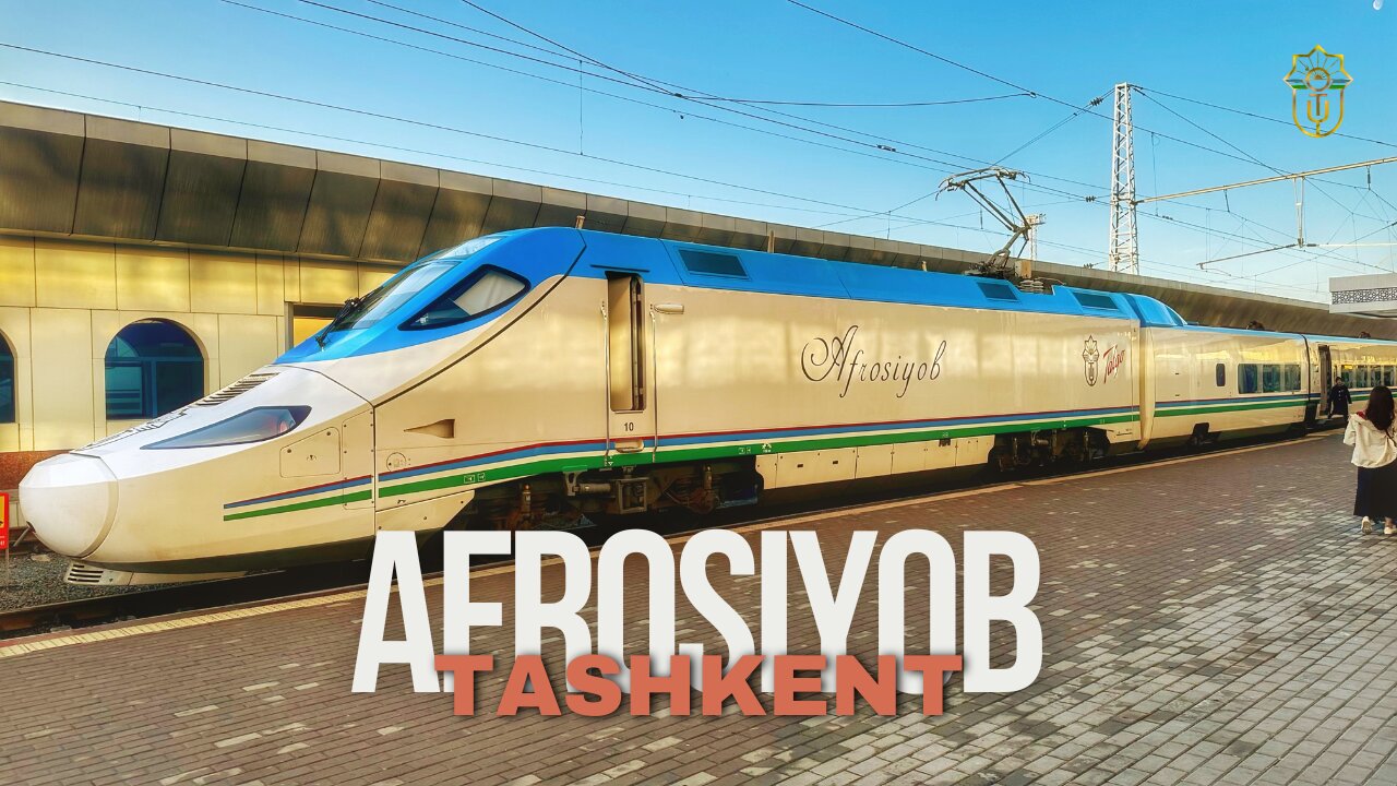 🚅 Afrosiyob Departure from Tashkent 🇺🇿