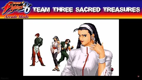 King of Fighters 96: Arcade Mode - Team Three Sacred Treasures