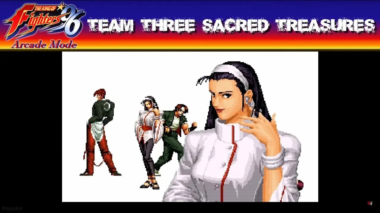 King of Fighters 96: Arcade Mode - Team Three Sacred Treasures