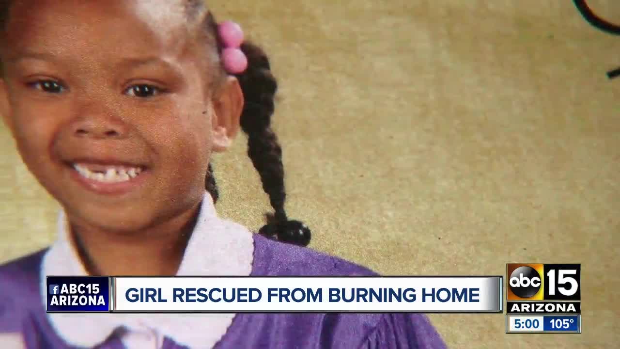 Father of six-year-old girl pulled from burning home speaks to ABC15