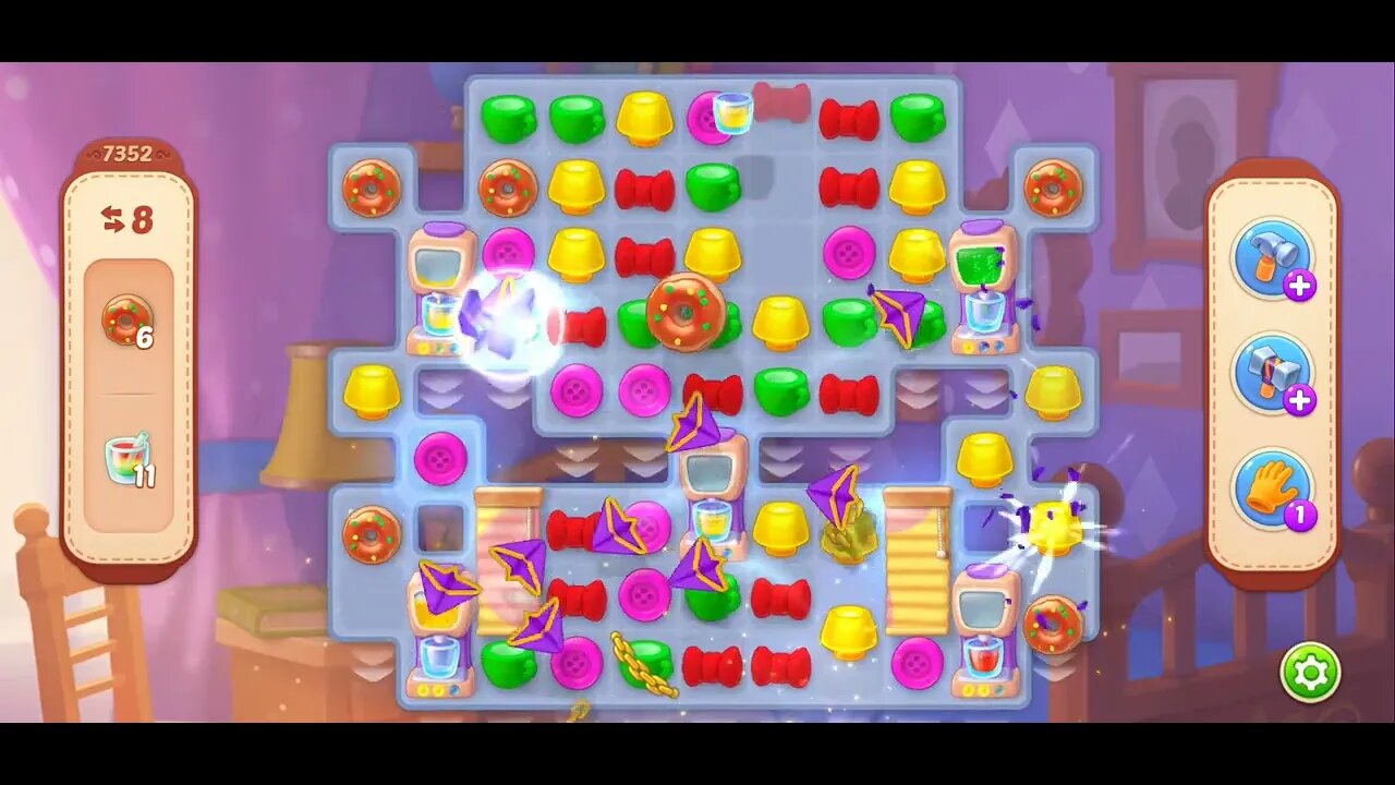 Playrix Homescapes Gameplay Walkthrough Level 7352