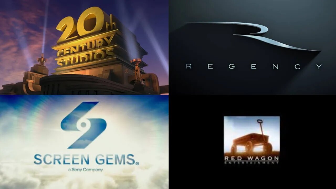 20th Century Studios/Regency/Screen Gems/Red Wagon entertainment | Movie Logo Mashup