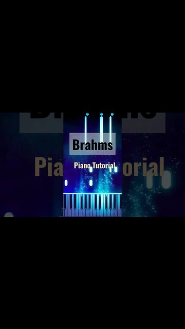 Brahms - Sonata in C Major Piano Tutorial #shorts #brahms #classicalmusic