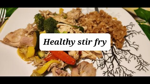 Healthy stir fry #stirfry #healthymeals
