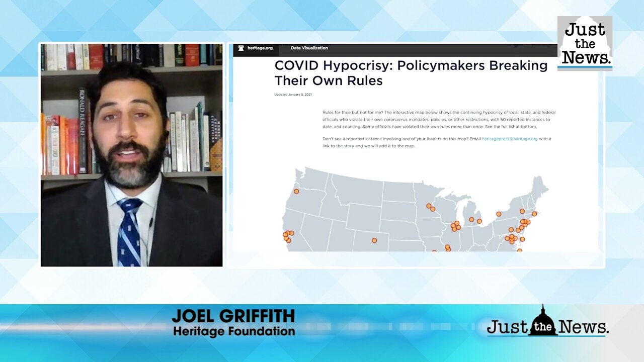 Dozens of policymakers have violated their own COVID rules over the past year, new list shows