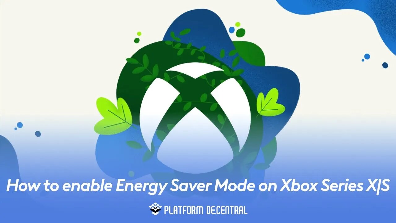 How to enable Energy Saver Mode on Xbox Series X|S
