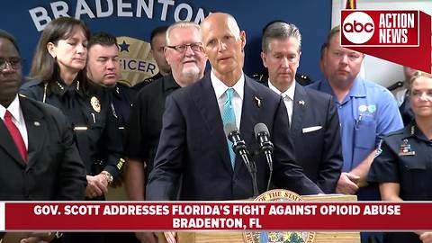 Gov. Scott announces comprehensive plan to fight heroin epidemic