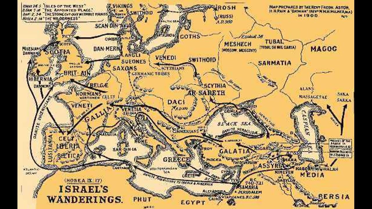 Migrations of the Lost Tribes of Israel Saxons, Scythians, Celts | E Raymond Capt - Ancient History