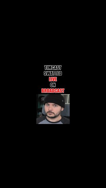 #TIMCAST Swatted Live on Broadcast #shorts